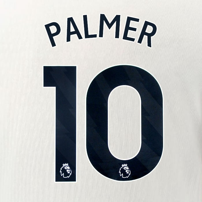 2025 2026 OFFICIAL CHELSEA PALMER 10 BLACK AWAY PLAYER SIZE NAMESET