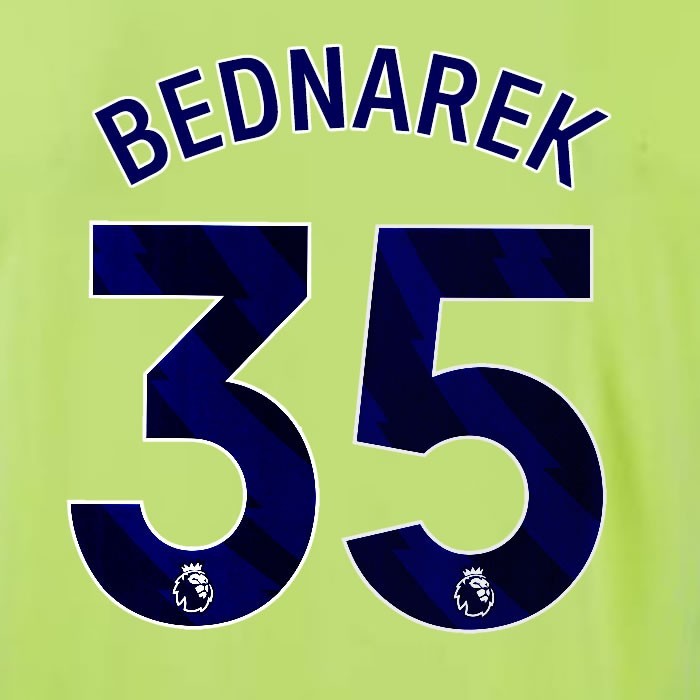 2024 2025 OFFICIAL SOUTHAMPTON BEDNAREK 35 BLUE AWAY PLAYER SIZE NAME SET