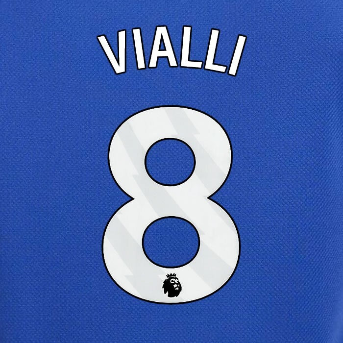 2023 2024 OFFICIAL CHELSEA VIALLI 8 WHITE HOME PLAYER SIZE NAMESET