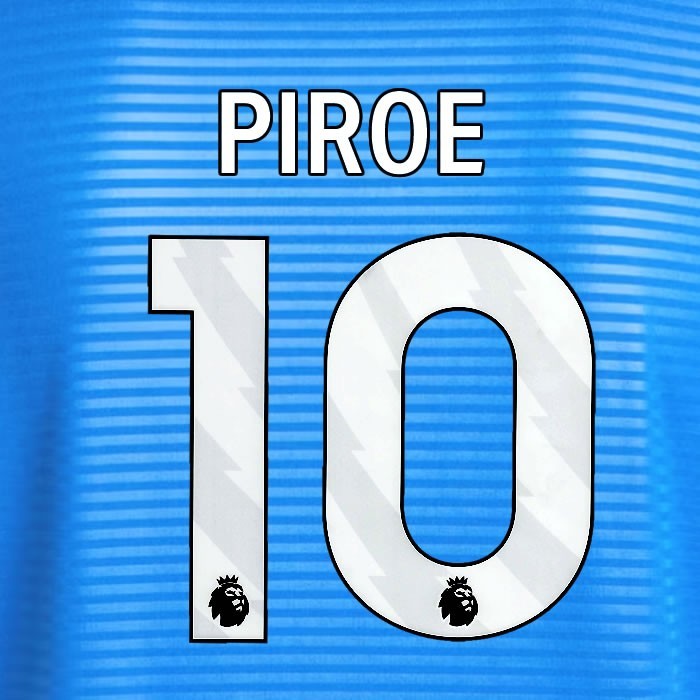 2025 2026 OFFICIAL LEEDS UNITED PIROE 10 WHITE AWAY PLAYER SIZE NAMESET