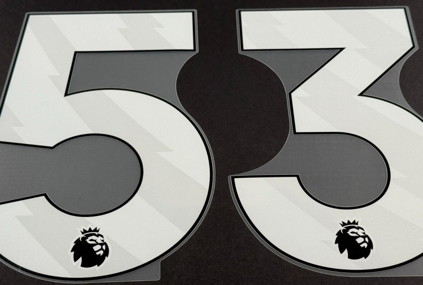 ARSENAL 2024/25 NWANERI 53 OFFICIAL AVERY DENNISON WHITE PLAYER SIZE NAME SET
