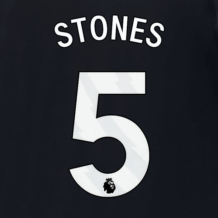 2023 2024 MAN CITY STONES 5 WHITE 3RD PLAYER SIZE NAME SET