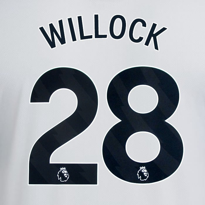 2025 2026 NEWCASTLE WILLOCK 28 OFFICIAL BLACK HOME PLAYER SIZE NAME SET