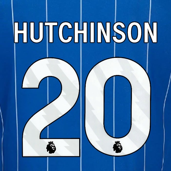 2024 2025 OFFICIAL IPSWICH TOWN HUTCHINSON 20 WHITE HOME PLAYER SIZE NAME SET