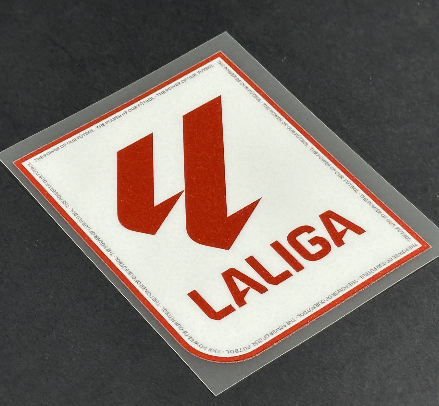 2023 2024 2025 OFFICIAL LA LIGA SLEEVE PATCH PLAYER SIZE