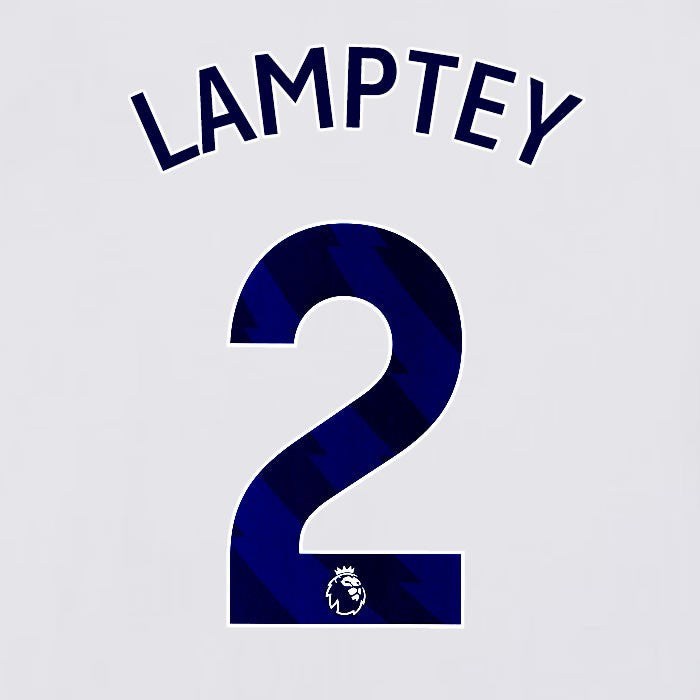 2023 2024 BRIGHTON LAMPTEY 2 OFFICIAL BLUE HOME PLAYER SIZE NAME SET