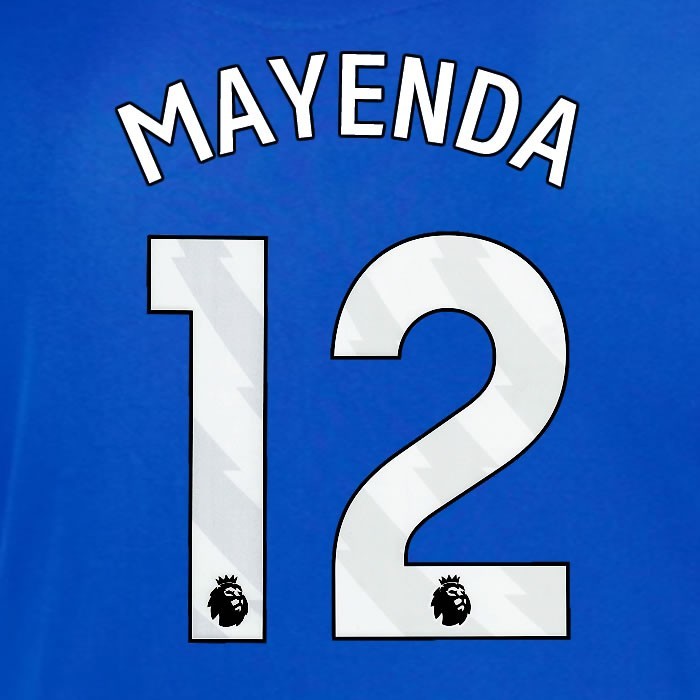 2025 2026 OFFICIAL SUNDERLAND MAYENDA 12 WHITE AWAY PLAYER SIZE NAME SET