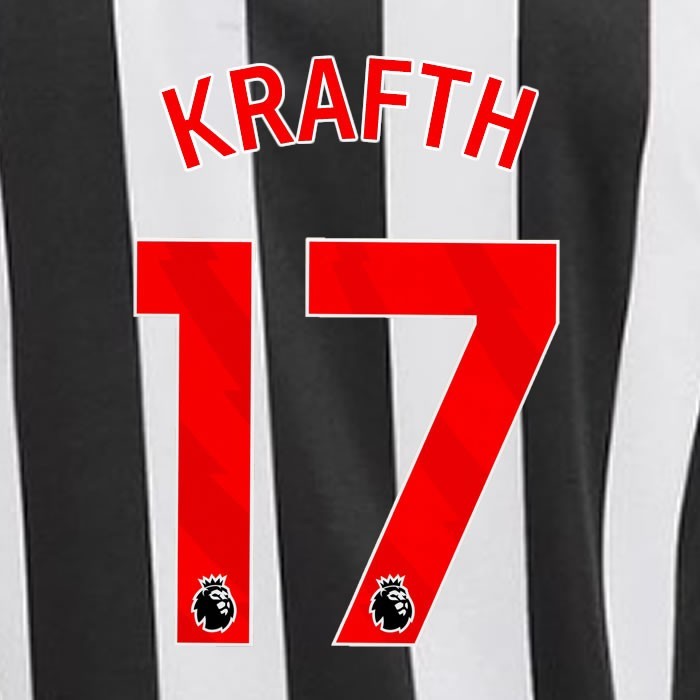 2023 2024 NEWCASTLE KRAFTH 17 OFFICIAL RED HOME PLAYER SIZE NAME SET
