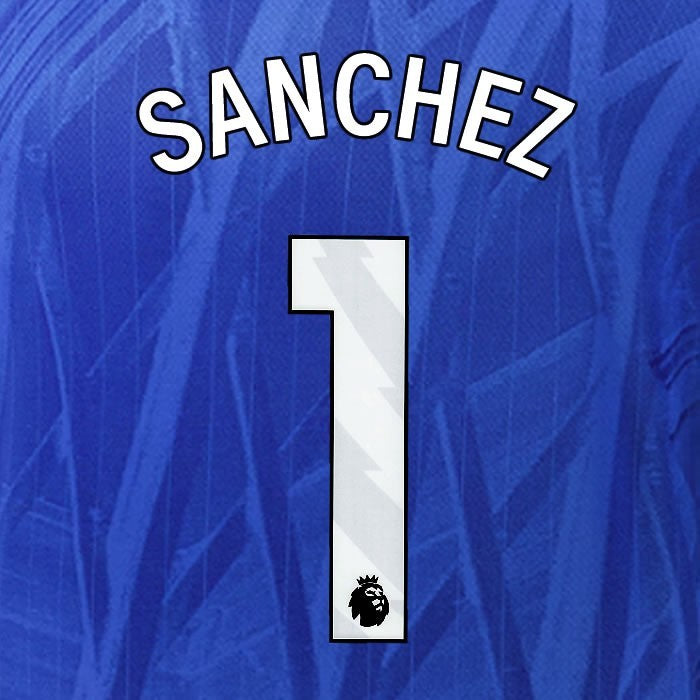 2025 2026 OFFICIAL CHELSEA SANCHEZ 1 WHITE HOME PLAYER SIZE NAMESET