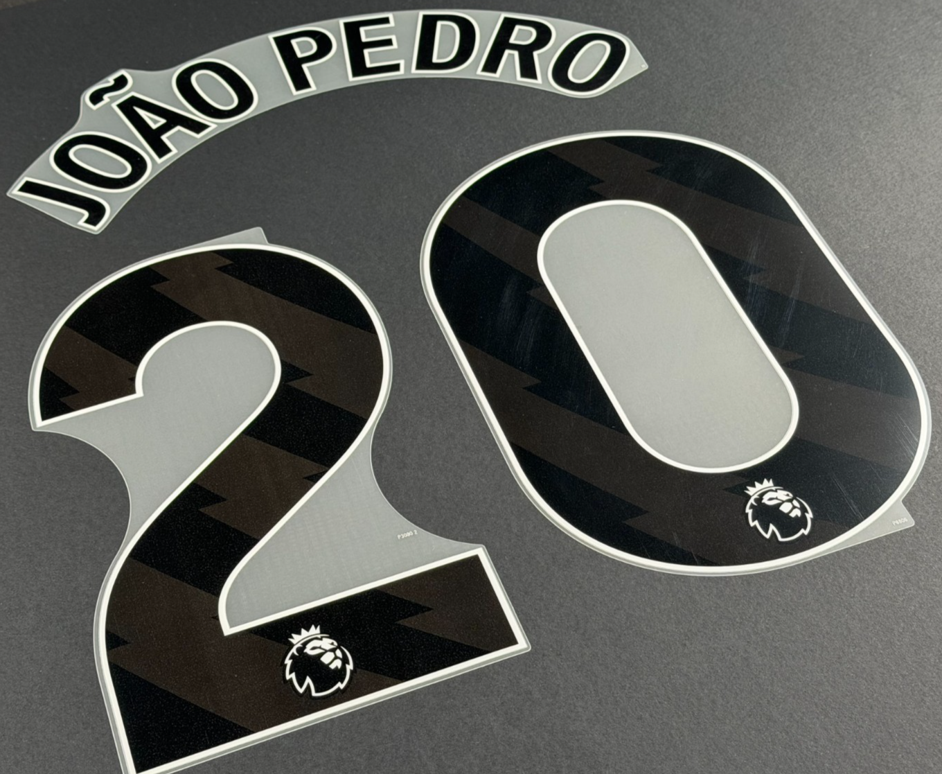 2025 2026 OFFICIAL CHELSEA JOAO PEDRO 20 BLACK AWAY PLAYER SIZE NAMESET