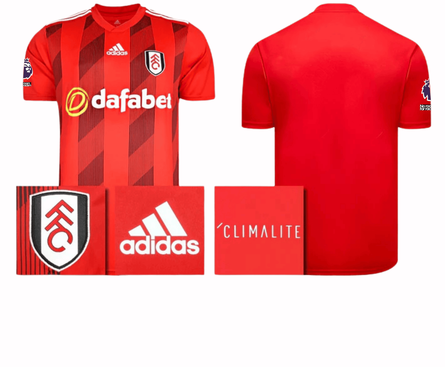 BNWT 2019 2020 FULHAM AWAY ADIDAS FOOTBALL SHIRT MENS SMALL