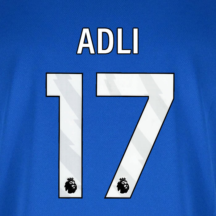 2025 2026 BOURNEMOUTH ADLI 17 WHITE AWAY PLAYER SIZE NAME SET