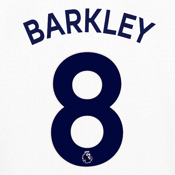2019 2020 CHELSEA BARKLEY 8 WHITE AWAY OFFICIAL PLAYER SIZE NAME SET