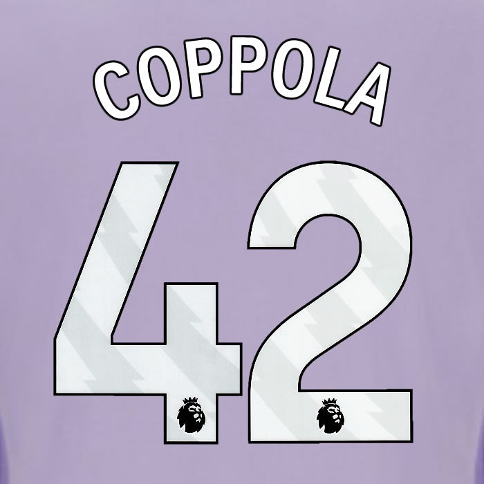 2025 2026 OFFICIAL BRIGHTON HOVE ALBION COPPOLA 42 AWAY PLAYER SIZE NAME SET