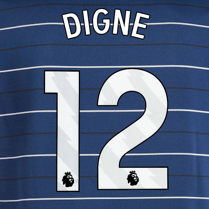 2024 2025 OFFICIAL ASTON VILLA DIGNE 12 3RD PLAYER SIZE NAME SET