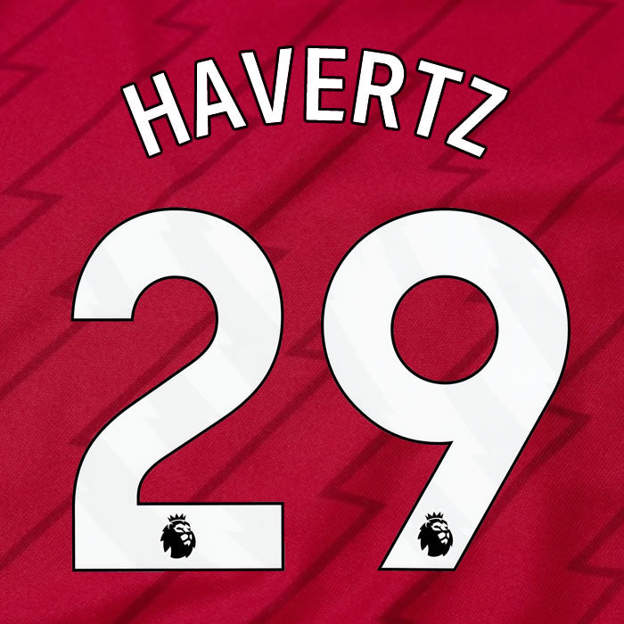2023 2024 OFFICIAL ARSENAL HAVERTZ 29 HOME PLAYER SIZE NAME SET