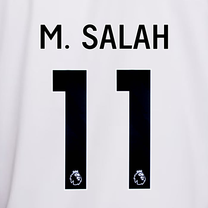 2023 2024 OFFICIAL LIVERPOOL M. SALAH 11 AWAY PLAYER SIZE NAME SET