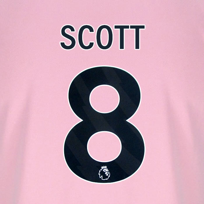 2025 2026 BOURNEMOUTH SCOTT 8 BLACK 3RD PLAYER SIZE NAME SET