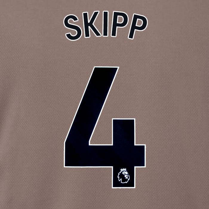 2023 2024 OFFICIAL TOTTENHAM HOTSPUR SKIPP 4 3RD PLAYER SIZE NAME SET