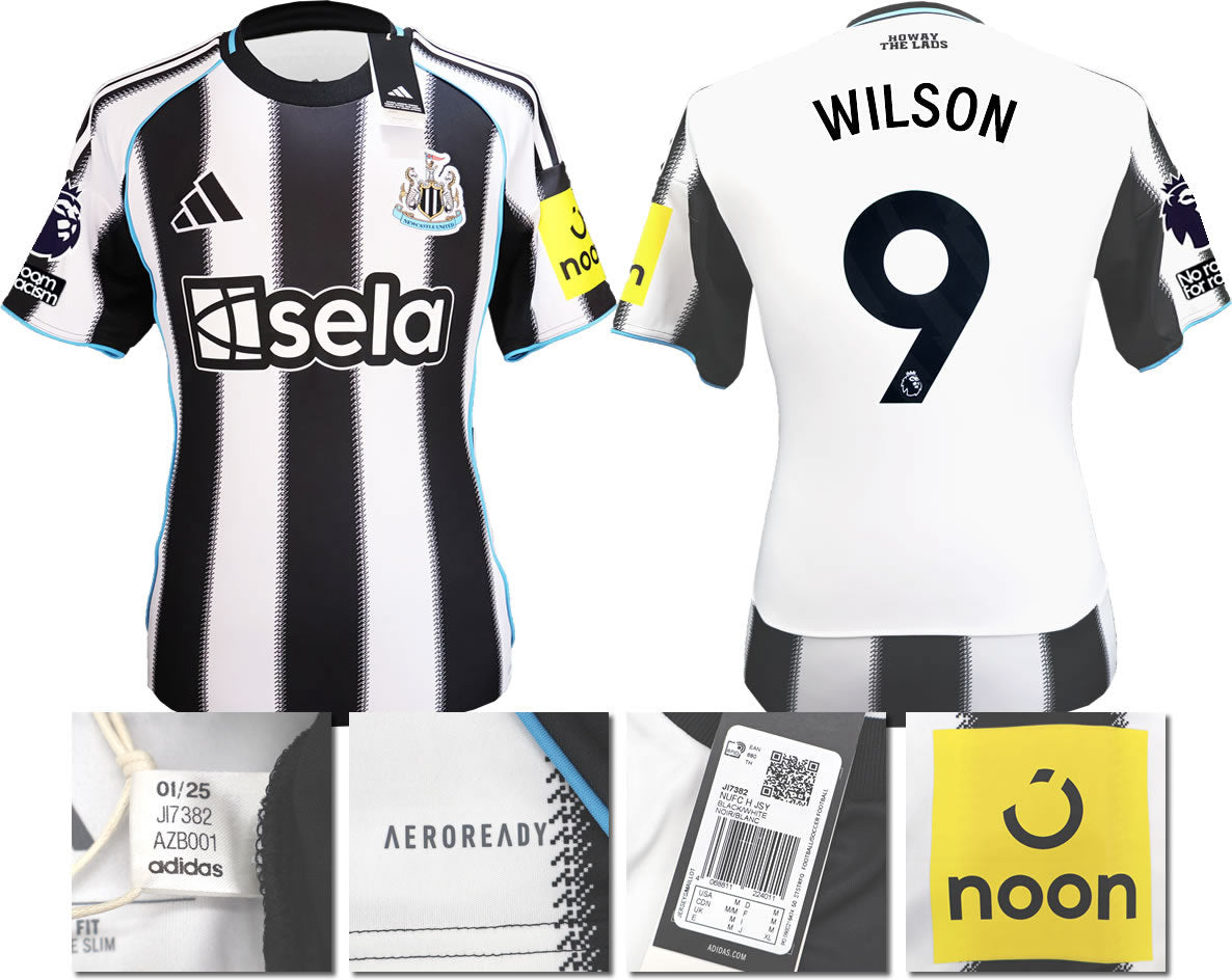 BNWT 2025 2026 NEWCASTLE UNITED HOME SHIRT WISSA 9 MEN'S