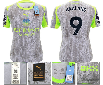 BNWT 2025 2026 MAN CITY PUMA THIRD HAALAND 9 FOOTBALL SHIRT