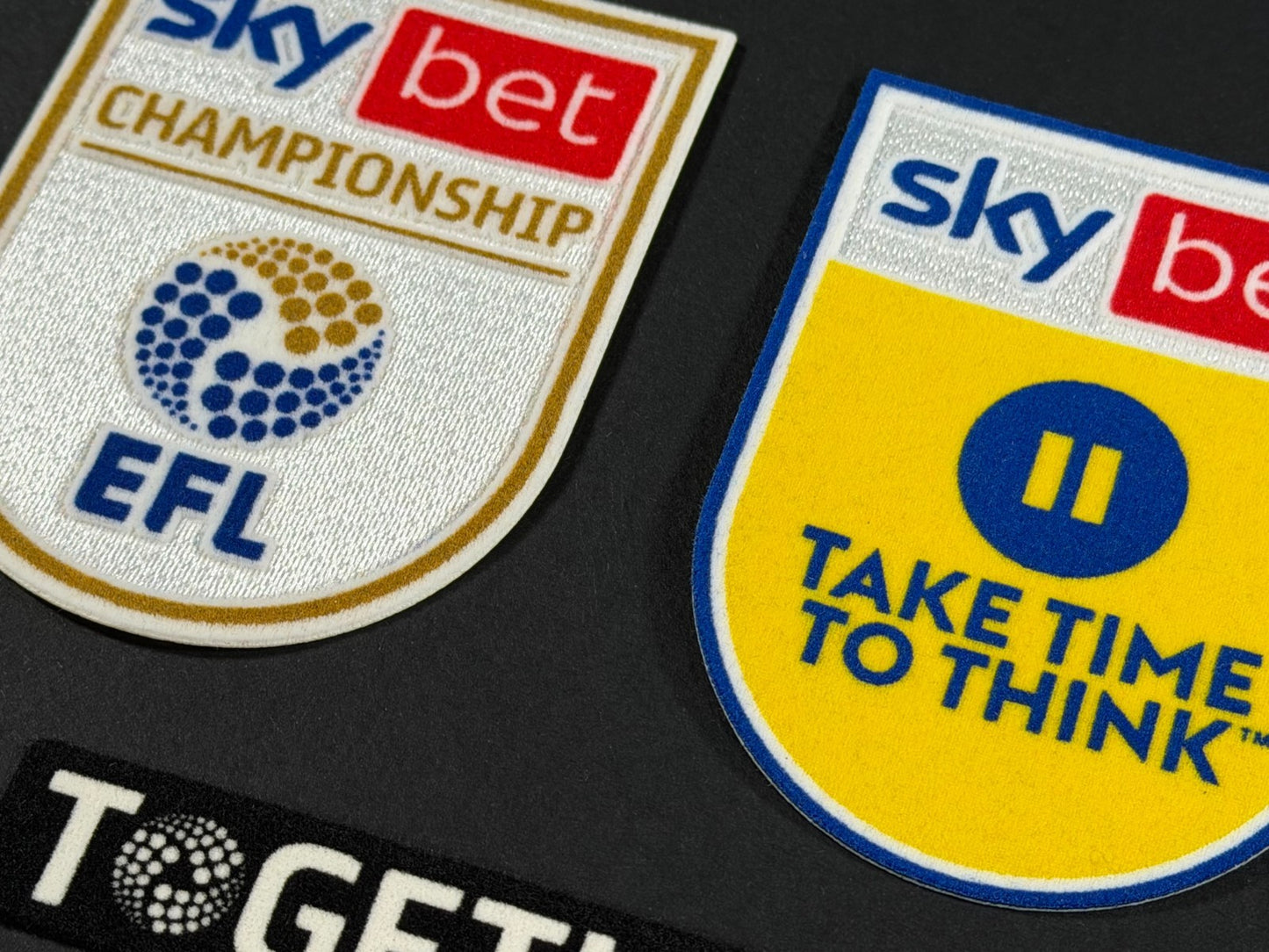 22 23 EFL SKY BET CHAMPIONSHIP OFFICIAL CHAMPIONSHIP SLEEVE PATCH SET