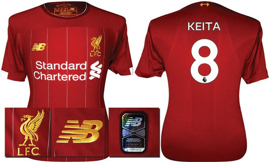 BNWT 2019 2020 NEW BALANCE LIVERPOOL HOME SHIRT KEITA 8 MENS