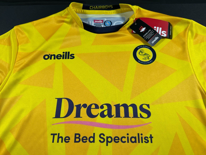 BNWT 20/21 WYCOMBE WANDERERS AWAY O'NEILLS FOOTBALL SHIRT AKINFENWA 20 MEN'S MED
