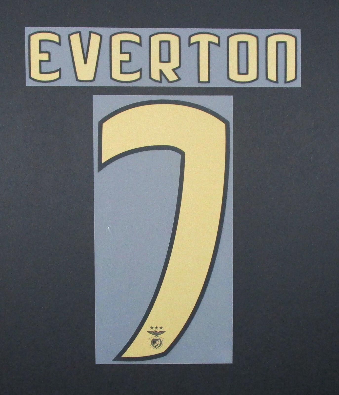 BENFICA 2020 2021 OFFICIAL EVERTON 7 HOME PLAYER SIZE NAMESET