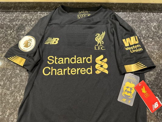 BNWT 2019 2020 NEW BALANCE LIVERPOOL GOALKEEPER SHIRT A BECKER 1 KIDS 9-10 YEARS