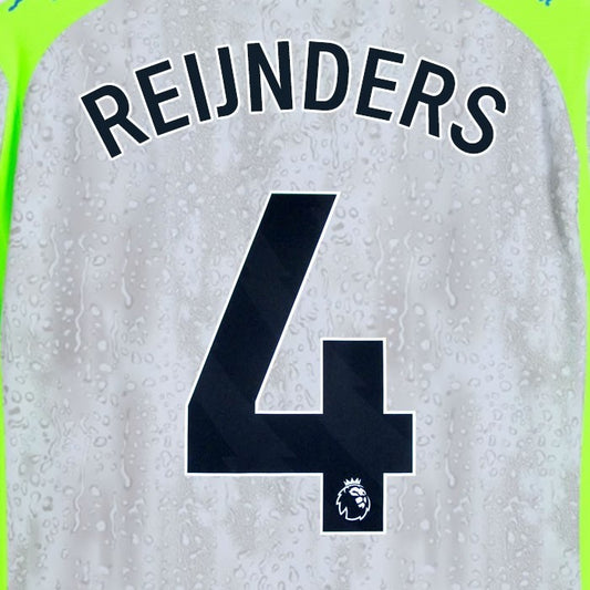 2025 2026 MANCHESTER CITY KINKLADZE 7 BLACK 3RD PLAYER SIZE NAME SET