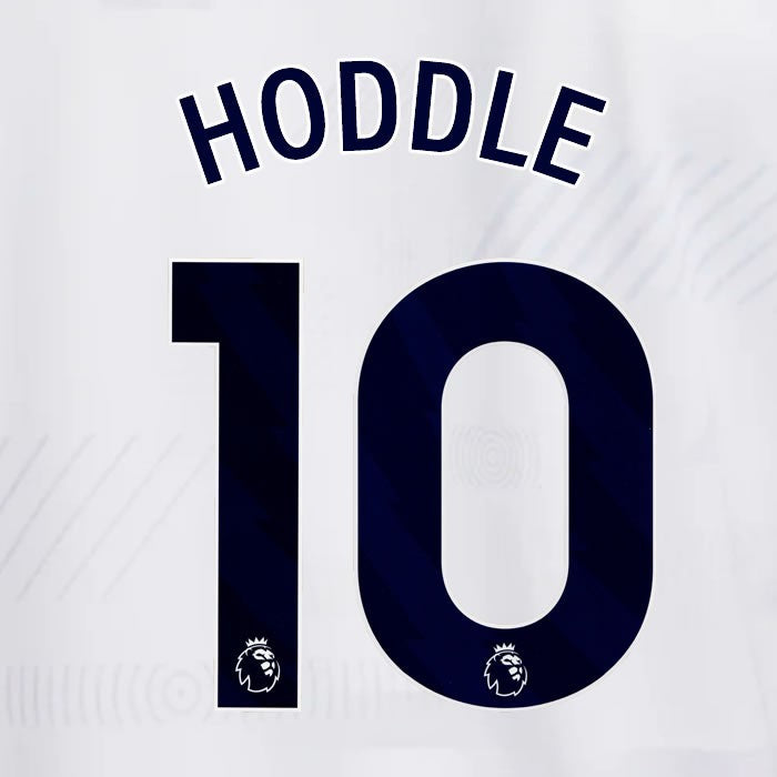 SPURS 2023 2024 HODDLE 10 BLUE HOME PLAYER SIZE NAME SET