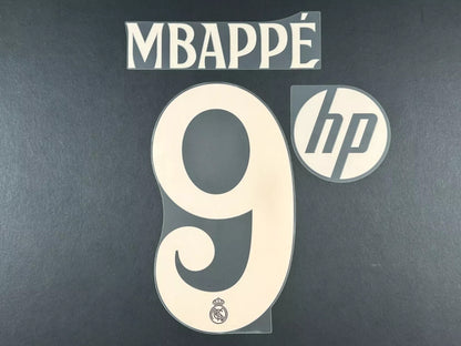 2023 2025 MBAPPE 9 + CHAMPIONS LEAGUE 15 UCL & FOUNDATION KIDS SLEEVE PATCH