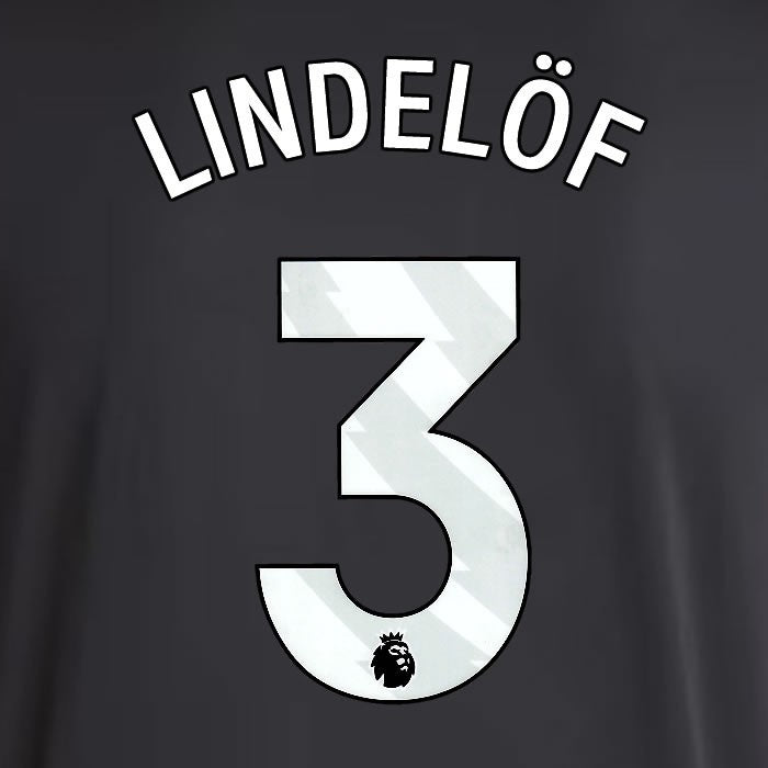 2025 2026 ASTON VILLA LINDELOF 3 OFFICIAL WHITE AWAY PLAYER SIZE NAMESET
