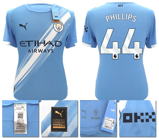 BNWT 2025 2026 MAN CITY PUMA HOME PHILLIPS 44 FOOTBALL SHIRT