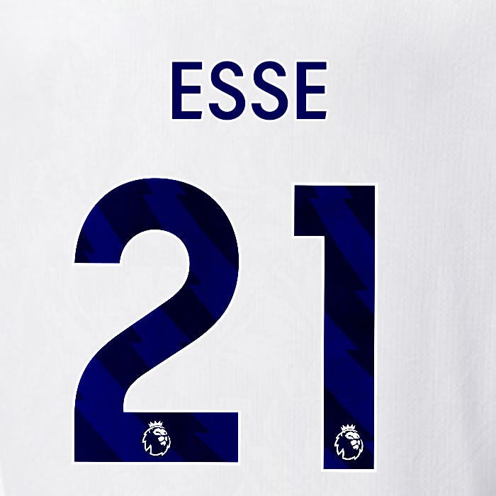 2025 2026 OFFICIAL CRYSTAL PALACE ESSE 21 BLUE AWAY PLAYER SIZE NAMESET