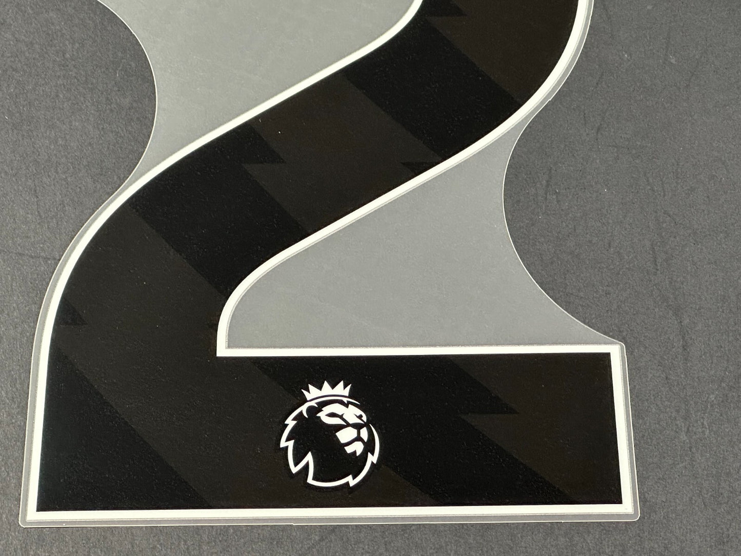 ARSENAL 2023-25 RAYA 22 OFFICIAL AVERY DENNISON BLACK PLAYER SIZE NAME SET