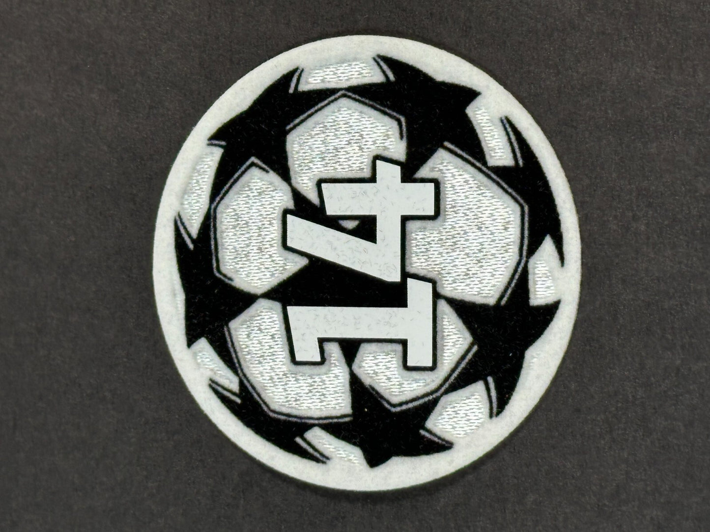 REAL MADRID 14 X  SLEEVE PATCH + PLAYER ISSUE UEFA FOUNDATION PATCH OFFICIAL