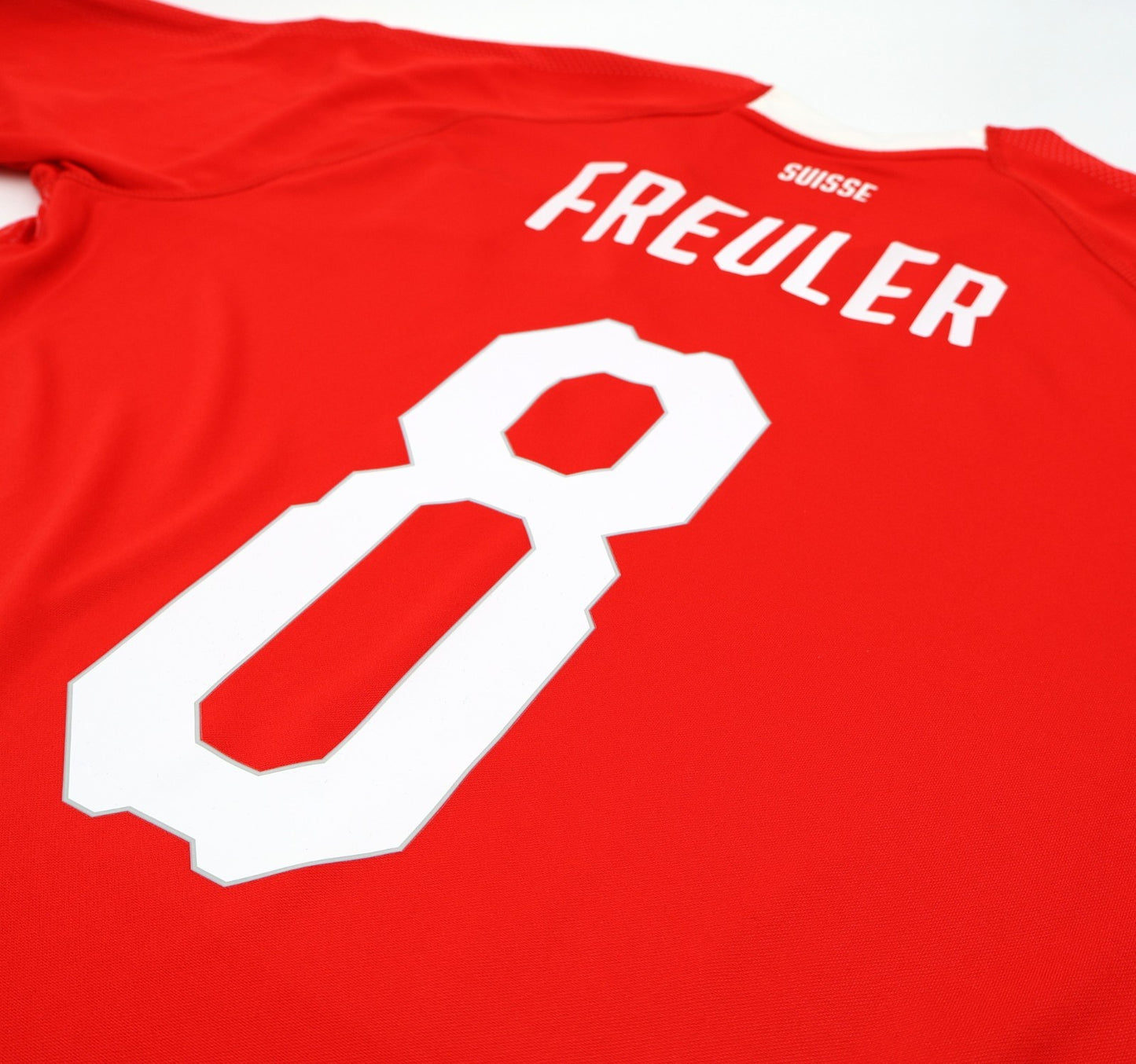BNWT PUMA 2018 SWITZERLAND HOME SHIRT FREULER 8 MEN'S SMALL