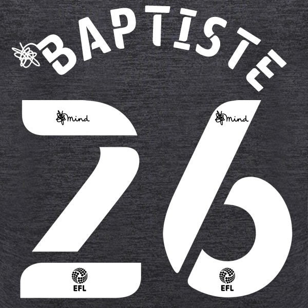 BRENTFORD 2020 2021 OFFICIAL BAPTISTE 26 AWAY PLAYER SIZE NAME SET