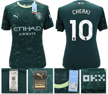 BNWT 2025 2026 MAN CITY PUMA 4TH CHERKI 10 FOOTBALL SHIRT