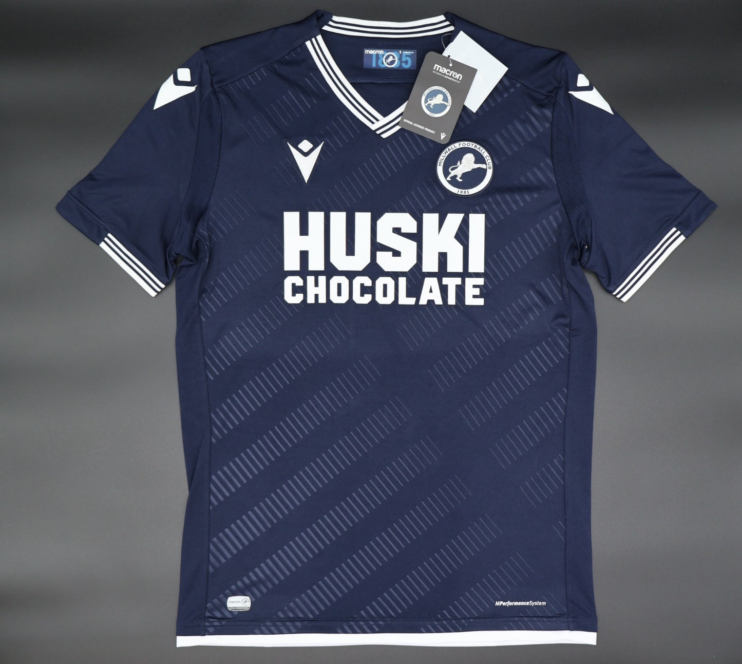 BNWT 2020 2021 MILLWALL HOME MACRON MALONE 14 FOOTBALL SHIRT MEN'S SMALL