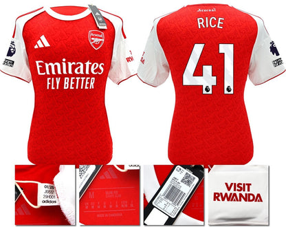 BNWT 2025/2026 ARSENAL F.C. ADIDAS HOME SHIRT RICE 41