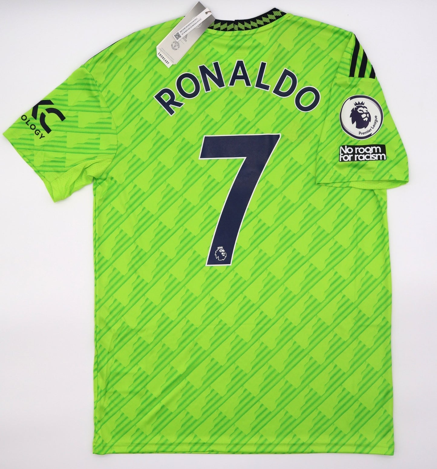 BNWT 2022 2023 MAN UTD ADIDAS THIRD SHIRT RONALDO 7 + PATCHES