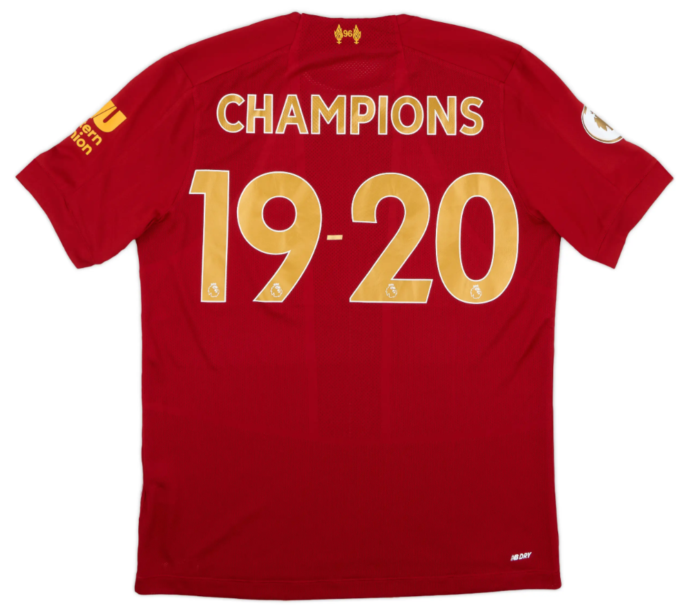 BRAND NEW LIVERPOOL HOME SHIRT 2019 2020 CHAMPIONS 19-20 MENS MEDIUM