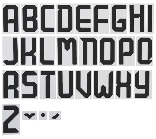 INTER MILAN 2019 2020 OFFICIAL AWAY PLAYER SIZE LETTERS