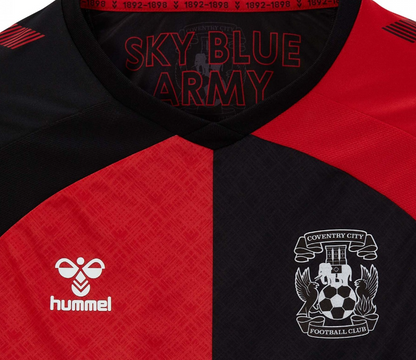 BNWT 2020 2021 COVENTRY AWAY HUMMEL FOOTBALL SHIRT MEN'S SMALL