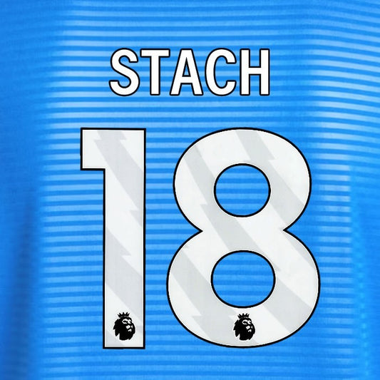 2025 2026 OFFICIAL LEEDS UNITED STACH 18 WHITE AWAY PLAYER SIZE NAMESET