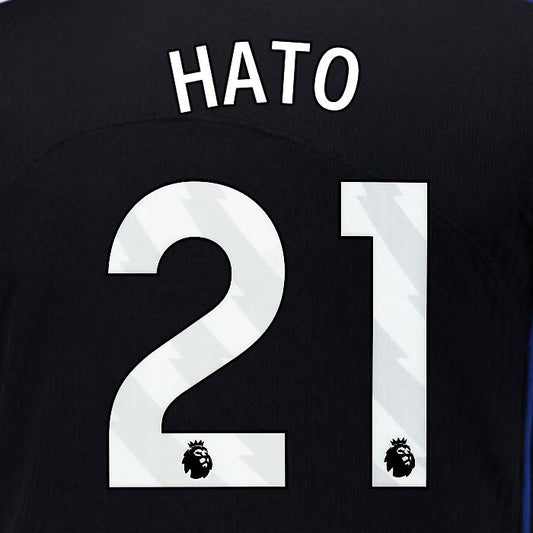 2025 2026 OFFICIAL CHELSEA HATO 21 WHITE 3RD PLAYER SIZE NAMESET