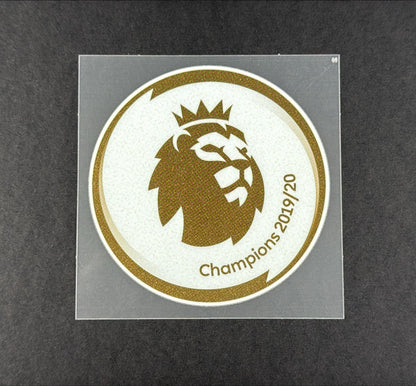 2019 2020 OFFICIAL LIVERPOOL CHAMPIONS PLAYER SIZE SLEEVE PATCH 80mm